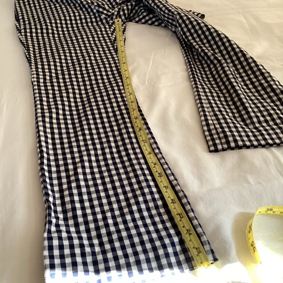 J McLaughlin gingham black, white pants. - Picture 5 of 11